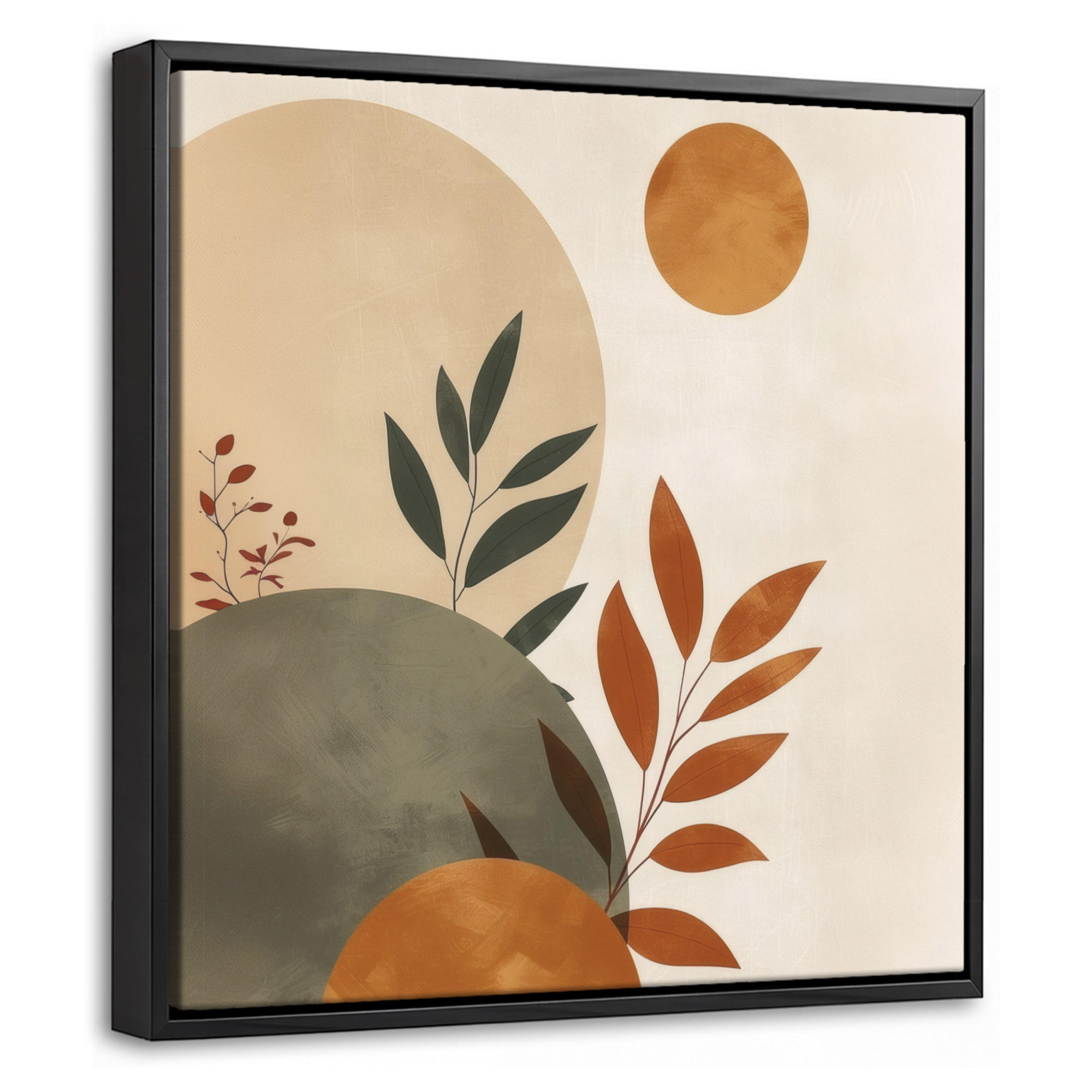 MuchoWow Leinwand Rost 20x20 cm