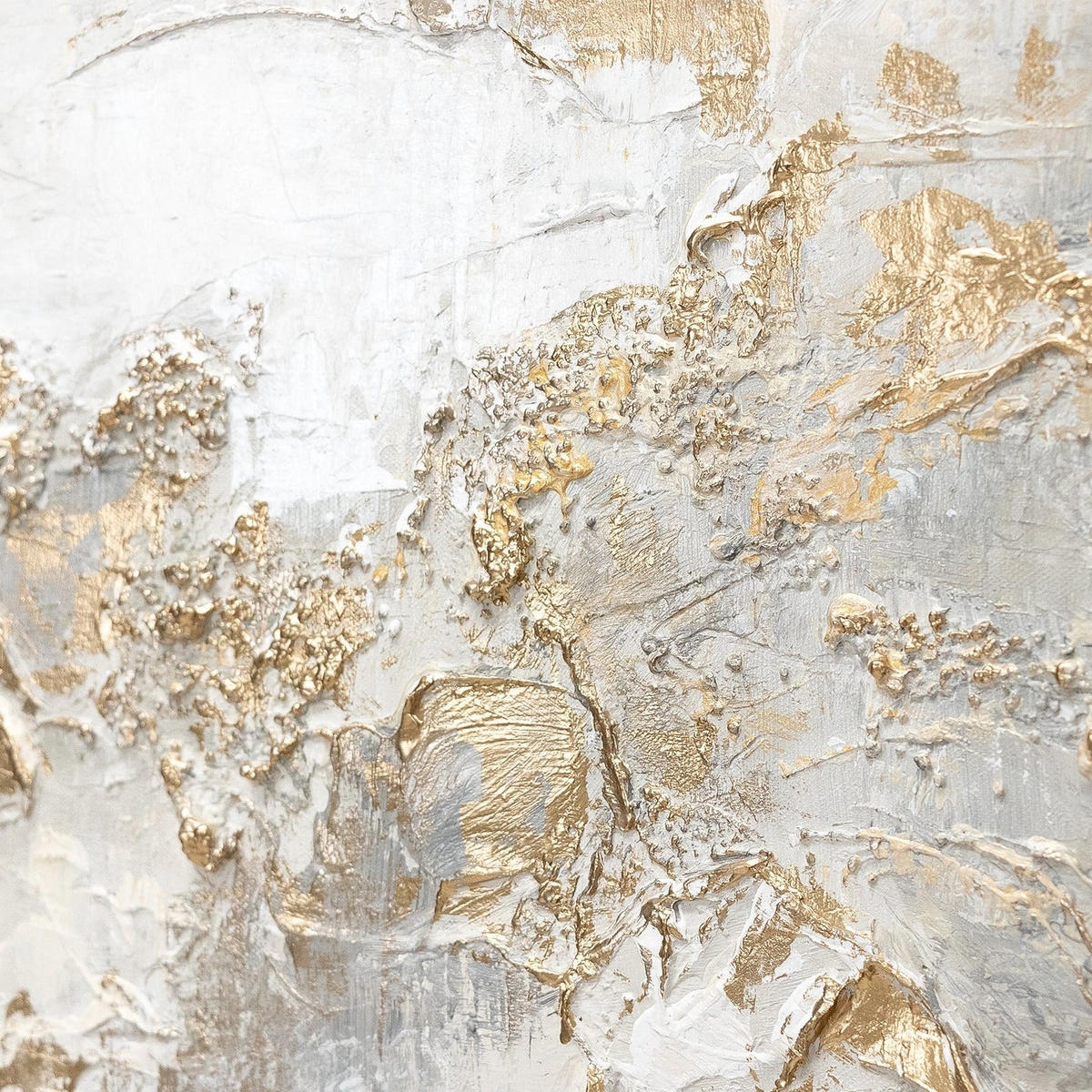 GEMÄLDE Geschichte auf Keilrahmen 100x50 cm - Goldfarben, Holz (100/50cm) - YS-art gallery