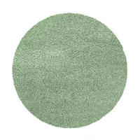 HOCHFLORTEPPICH 200/200 cm Trip 450 - Grün, Textil (200/200cm) - Paco Home