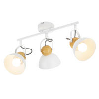 DECKENSTRAHLER Lichtar 21/15/46 cm - Weiß, Metall (46/21/15cm) - ZMH