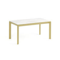 ESSTISCH FADO - Goldfarben/Multicolor, Holzwerkstoff (90/160/76cm) - Meblini