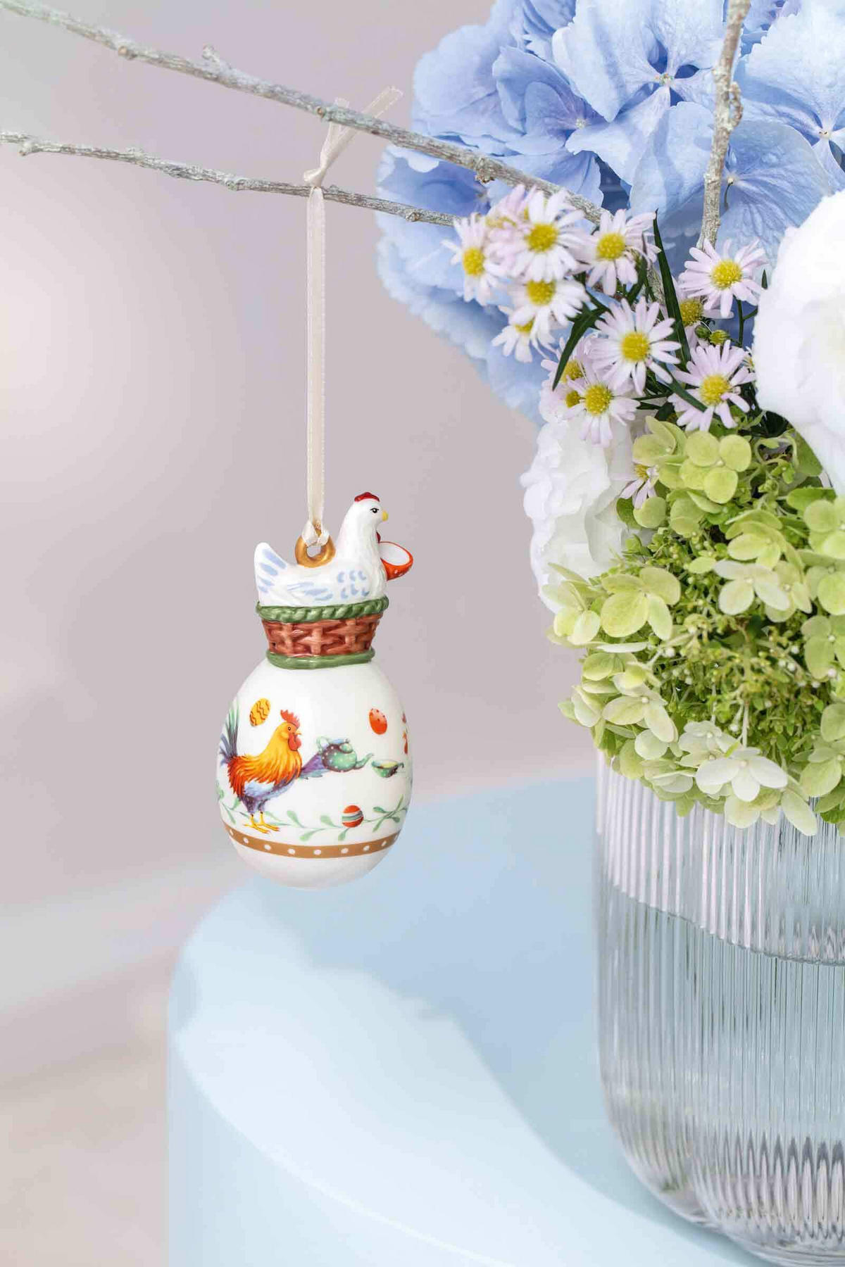 JAHRESEI 2026 Easter Edition bunt ø 4,6 cm - Multicolor, Keramik (4.6/9.5/4.6cm) - Villeroy & Boch