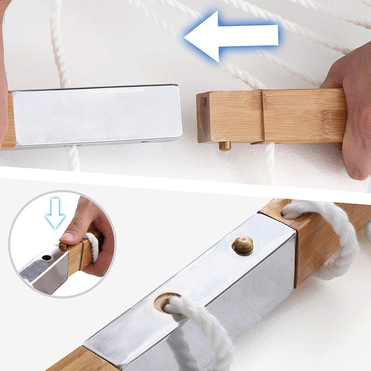 HÄNGEMATTE - Weiß, Textil (140/1/200cm) - Hansiro