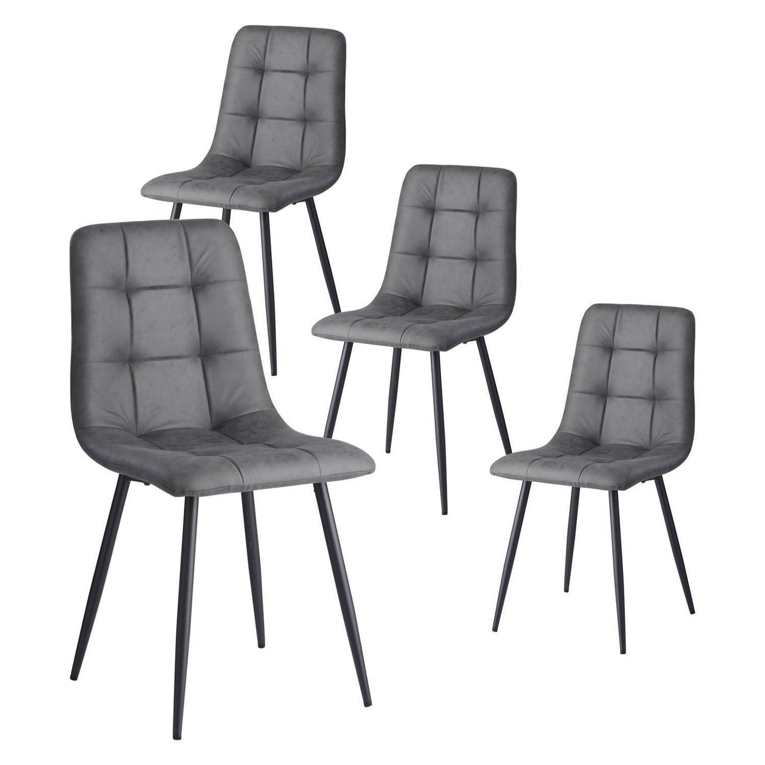 XXXLutz Esszimmerstuhl Grau 43x89.5x44 cm