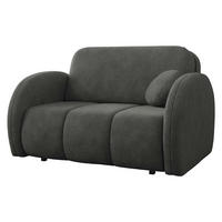 SCHLAFSOFA Viva Comfy II - Schwarz, Holz/Textil (132/85/103cm) - MIRJAN24
