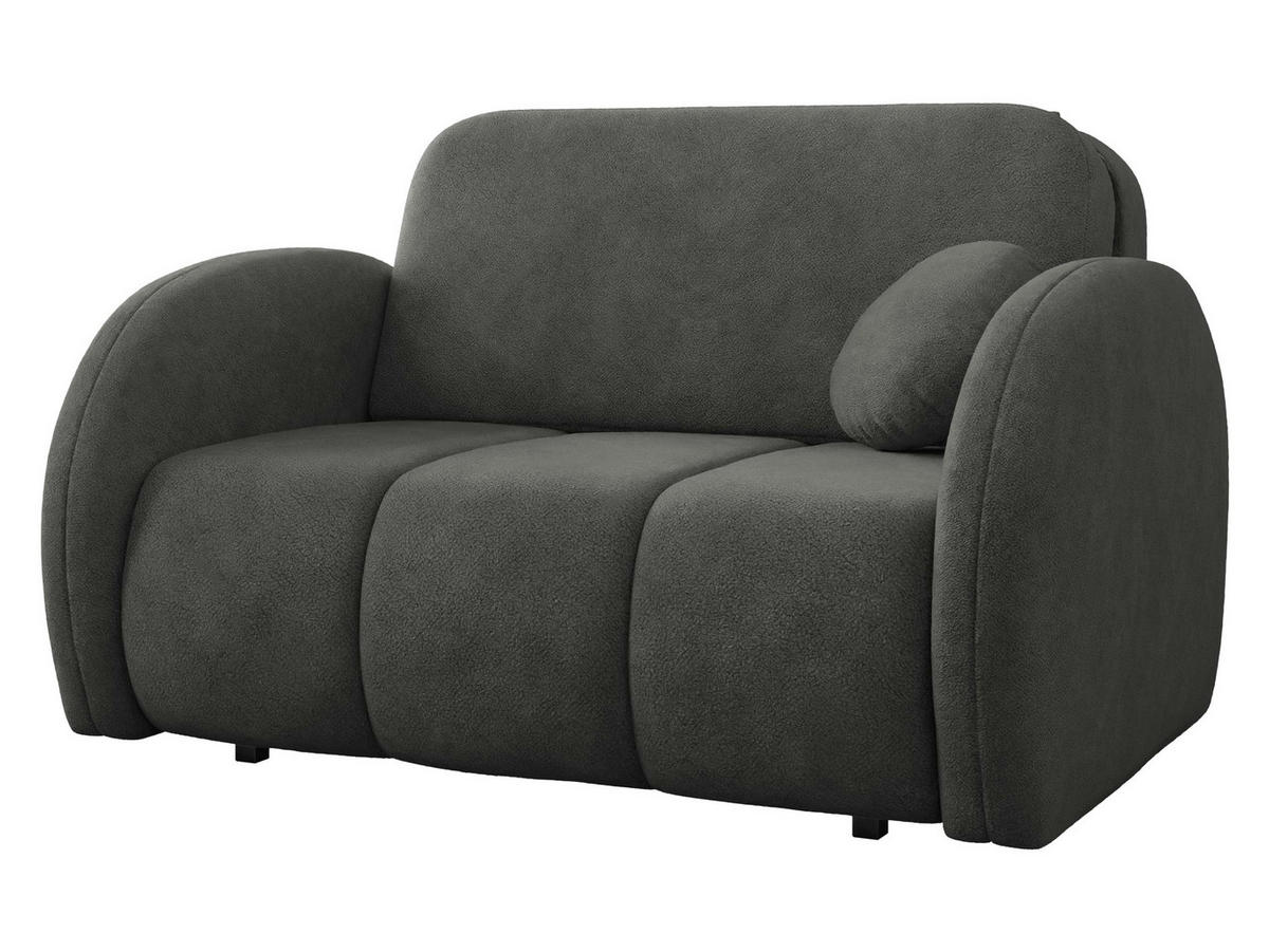 SCHLAFSOFA Viva Comfy II - Schwarz, Holz/Textil (132/85/103cm) - MIRJAN24