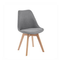 ESSZIMMERSTUHL Kler Grau 49 cm x 82 cm - Grau, Textil (49/82/54cm)