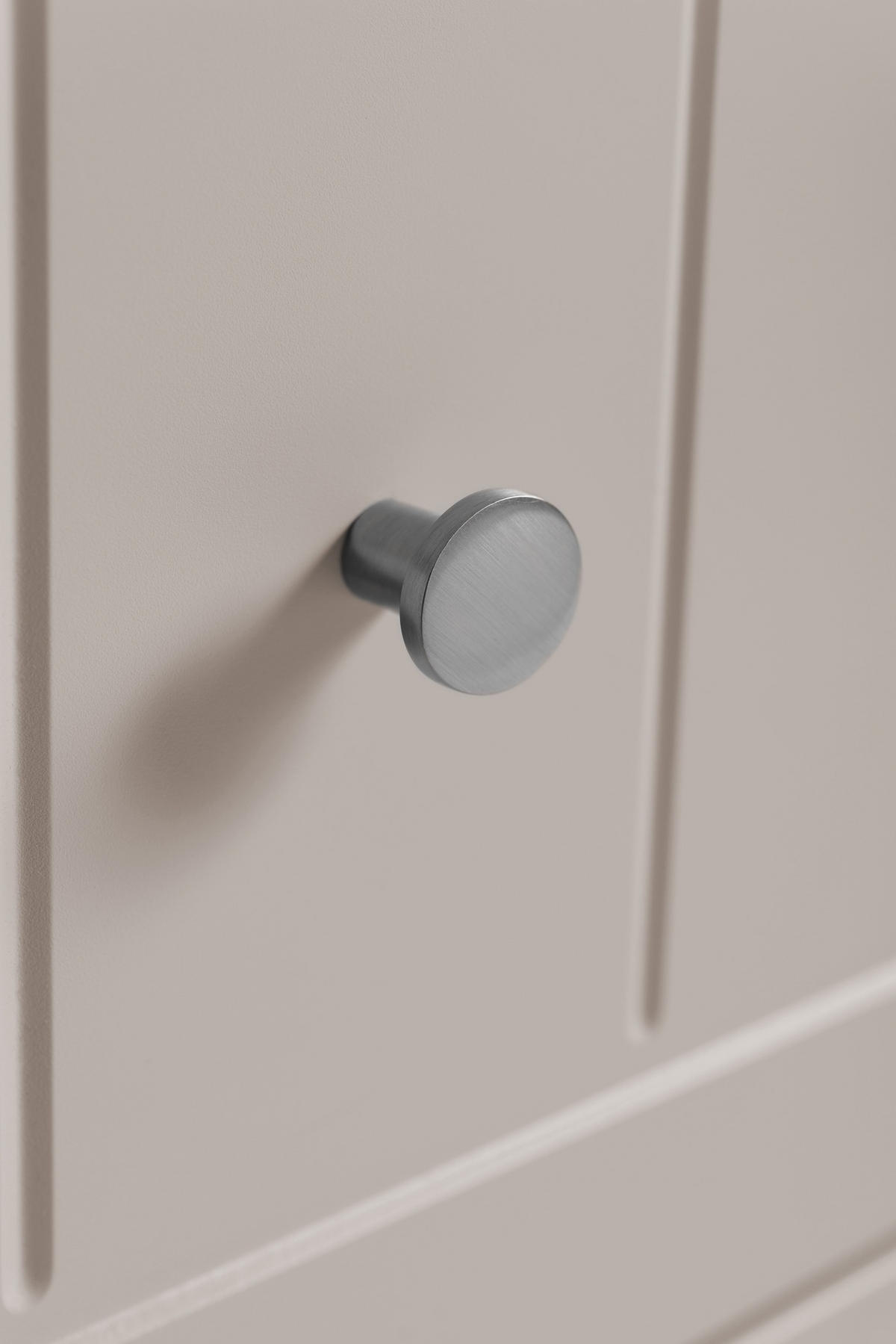 WASCHBECKUNTERSCHRANK + HÄNGESÄULE GUSTO 60cm Kaschmir - Kaschmir, Holzwerkstoff (60/58/46cm) - Rodan