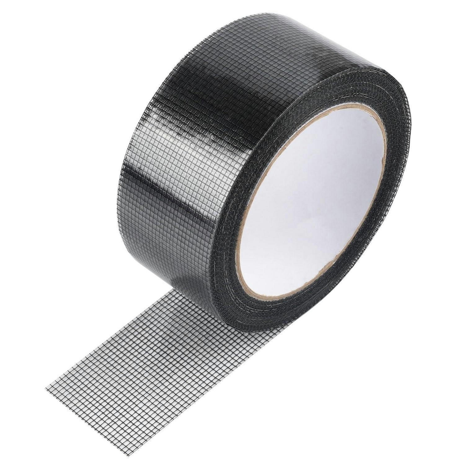 FLIEGENGITTER Reparaturband 5 cm x 900 cm Schwarz - Schwarz, Kunststoff (5/16/16cm)