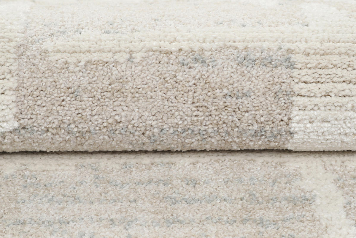 TEPPICH TREND Creme 140/200 cm - Creme, Textil (140/200cm) - Tapiso