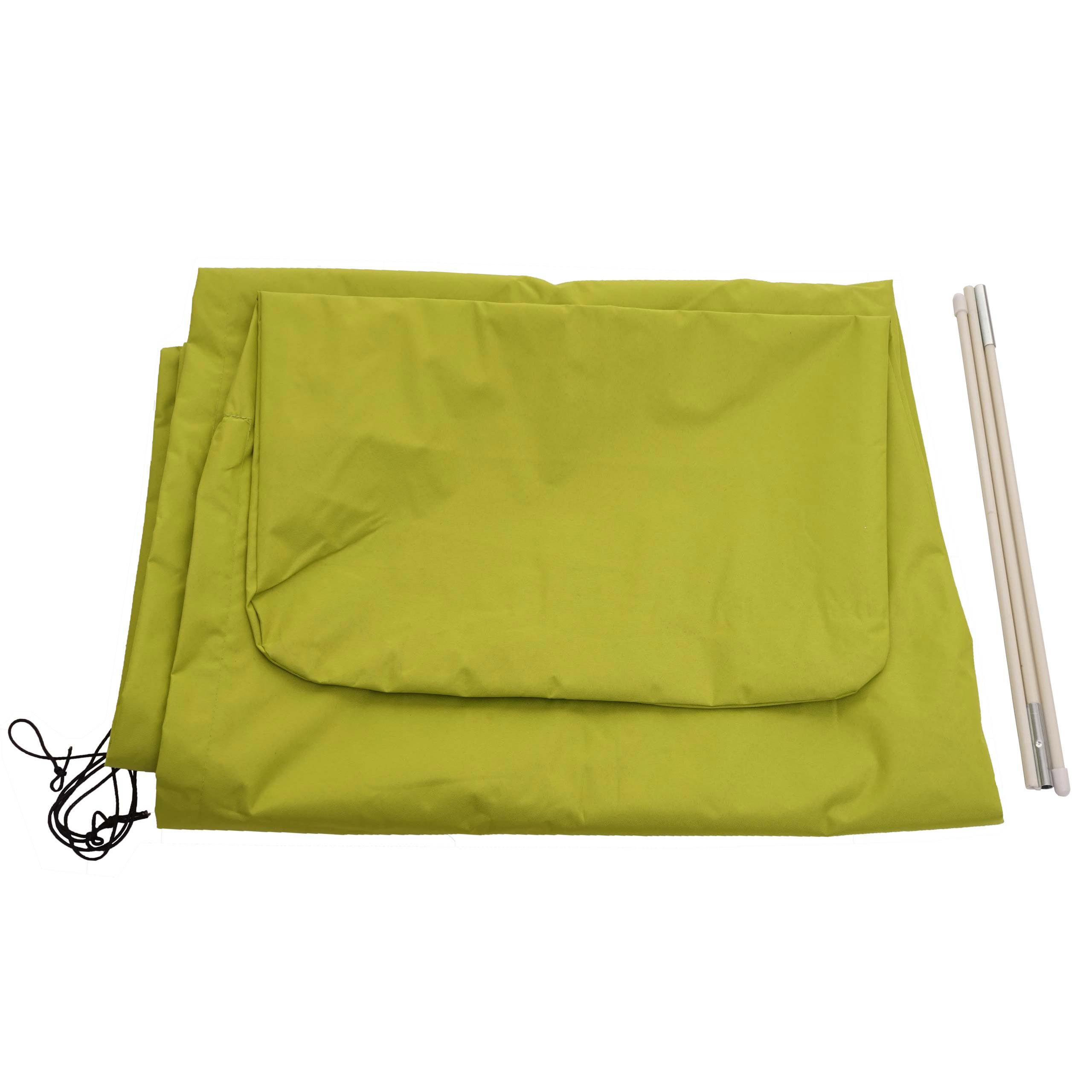 SCHUTZHÜLLE MCW FÜR AMPELSCHIRM BIS 3,5M Hellgrün - Hellgrün, Textil (60/265/60cm) - MCW