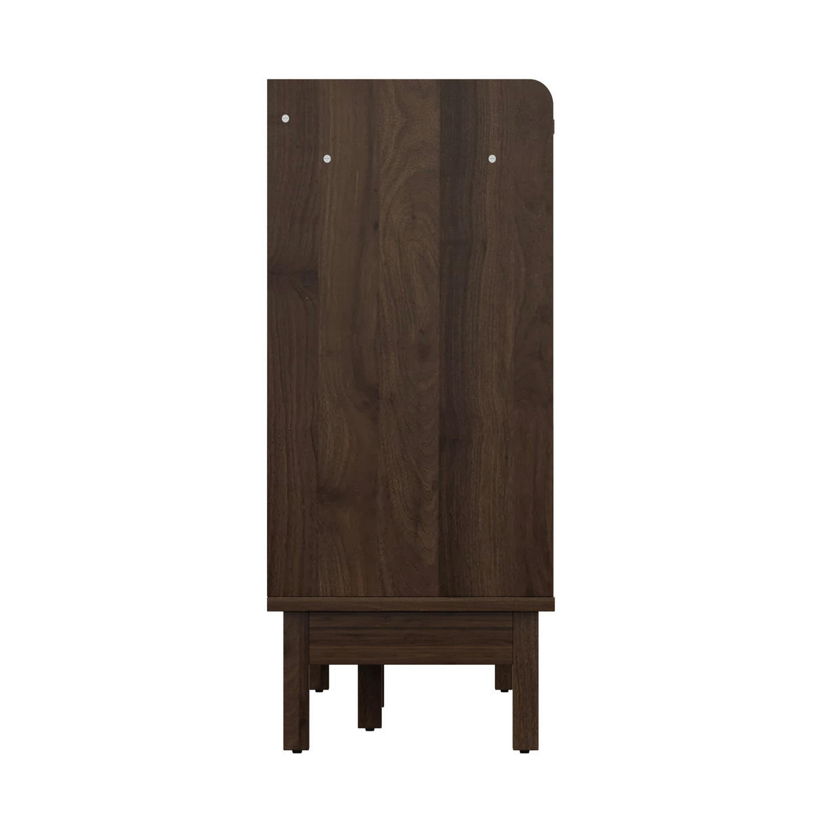SIDEBOARD aus Spanplatte 150x39,5x80 cm Natur mit Schiebetüren, Schubladen und verstellbaren Einlegeböden - Walnussfarben, Holzwerkstoff (150/80/39.5cm) - IVMEU