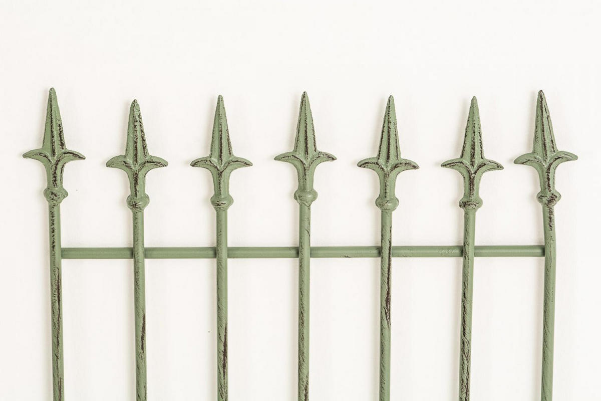 RANKGITTER Metall Antik-Grün - Grün, Metall (50/100/0.7cm) - CLP