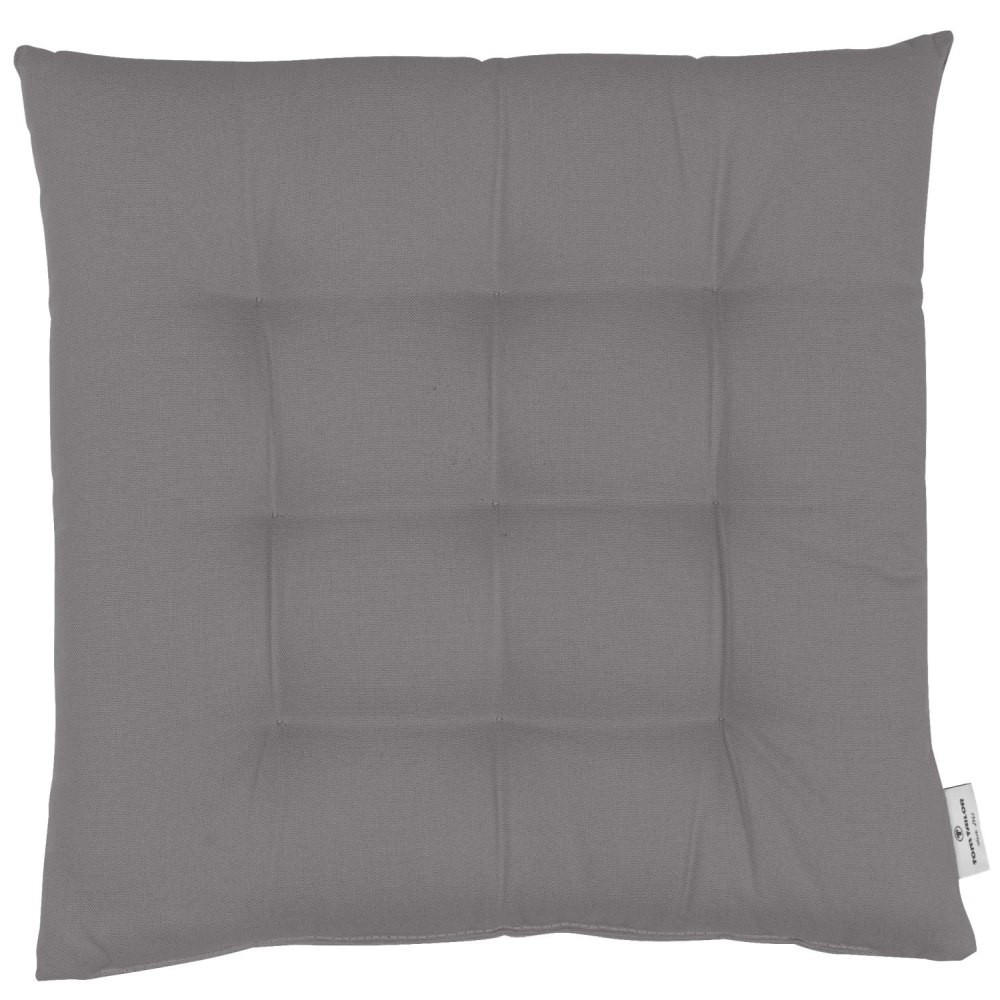 ZIERKISSENHÜLLE Dove grau 40x40cm - Grau, Textil (40/40cm) - Tom Tailor