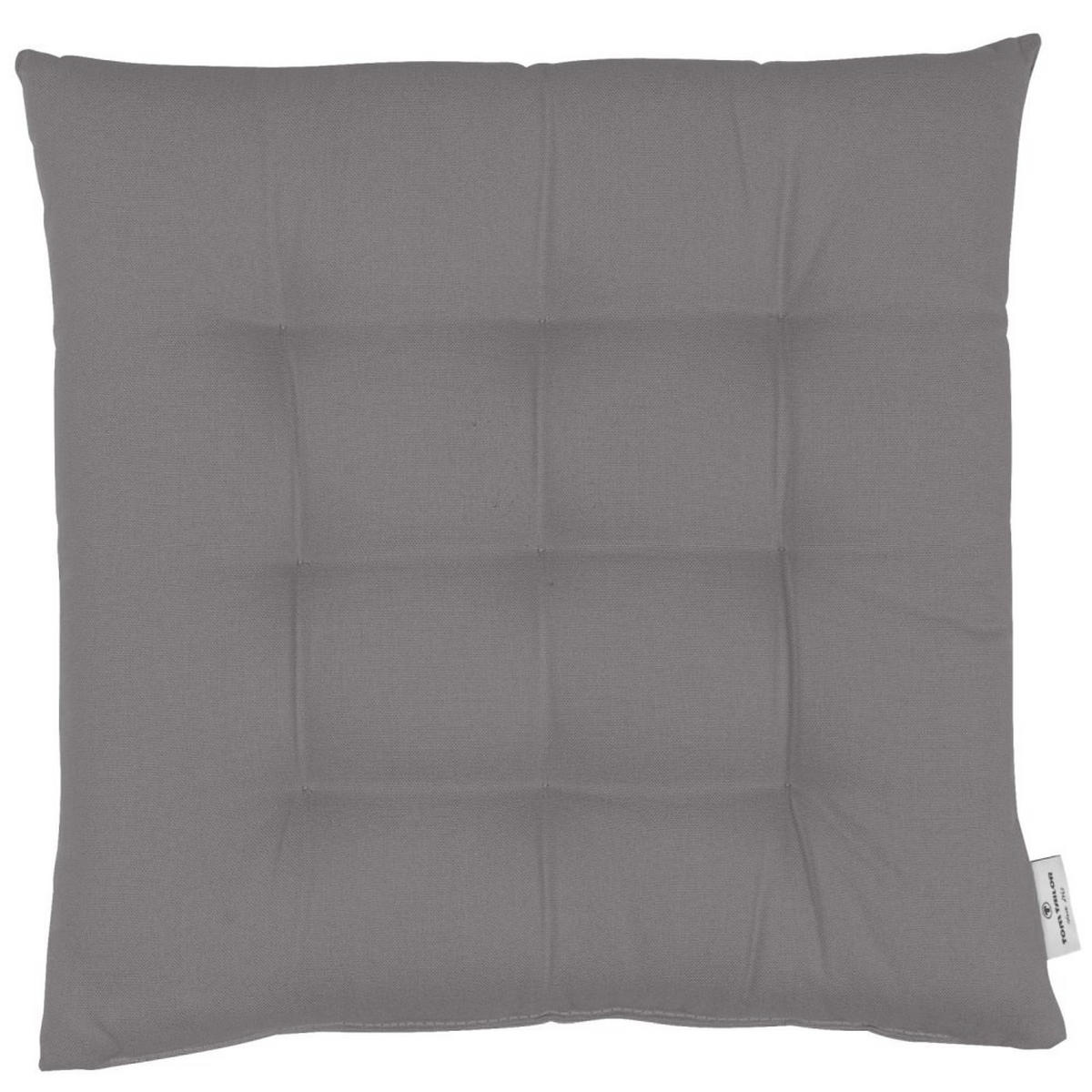 ZIERKISSENHÜLLE Dove grau 40x40cm - Grau, Textil (40/40cm) - Tom Tailor