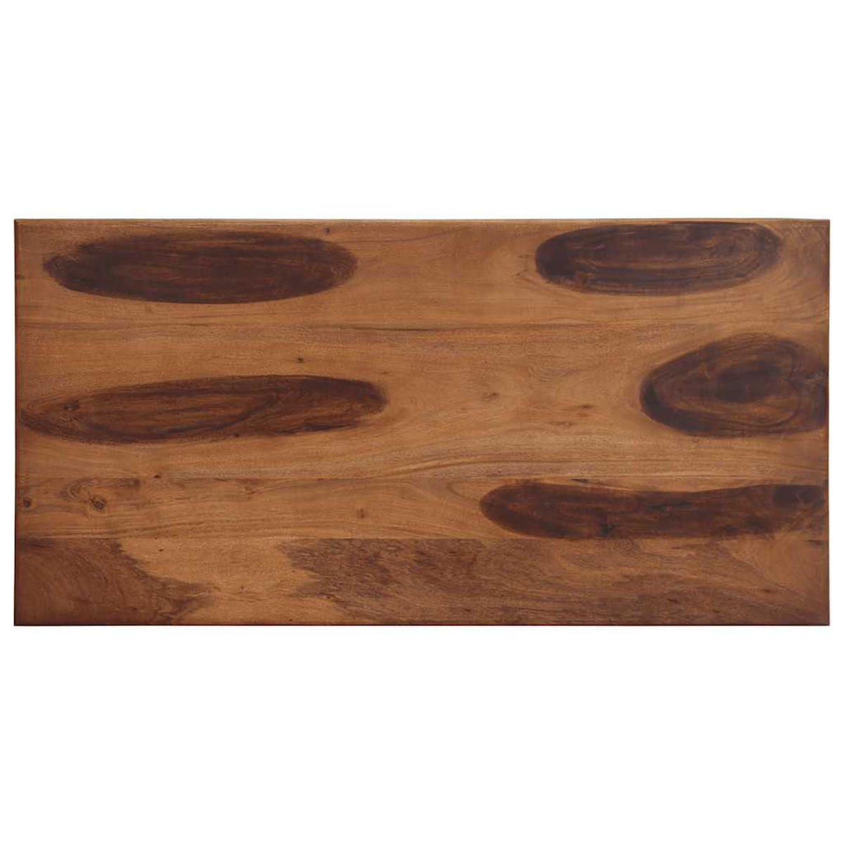 ESSTISCH 120/60/77 Cm Massivholz Akazie - Braun, Holz (120/60/77cm) - vidaXL