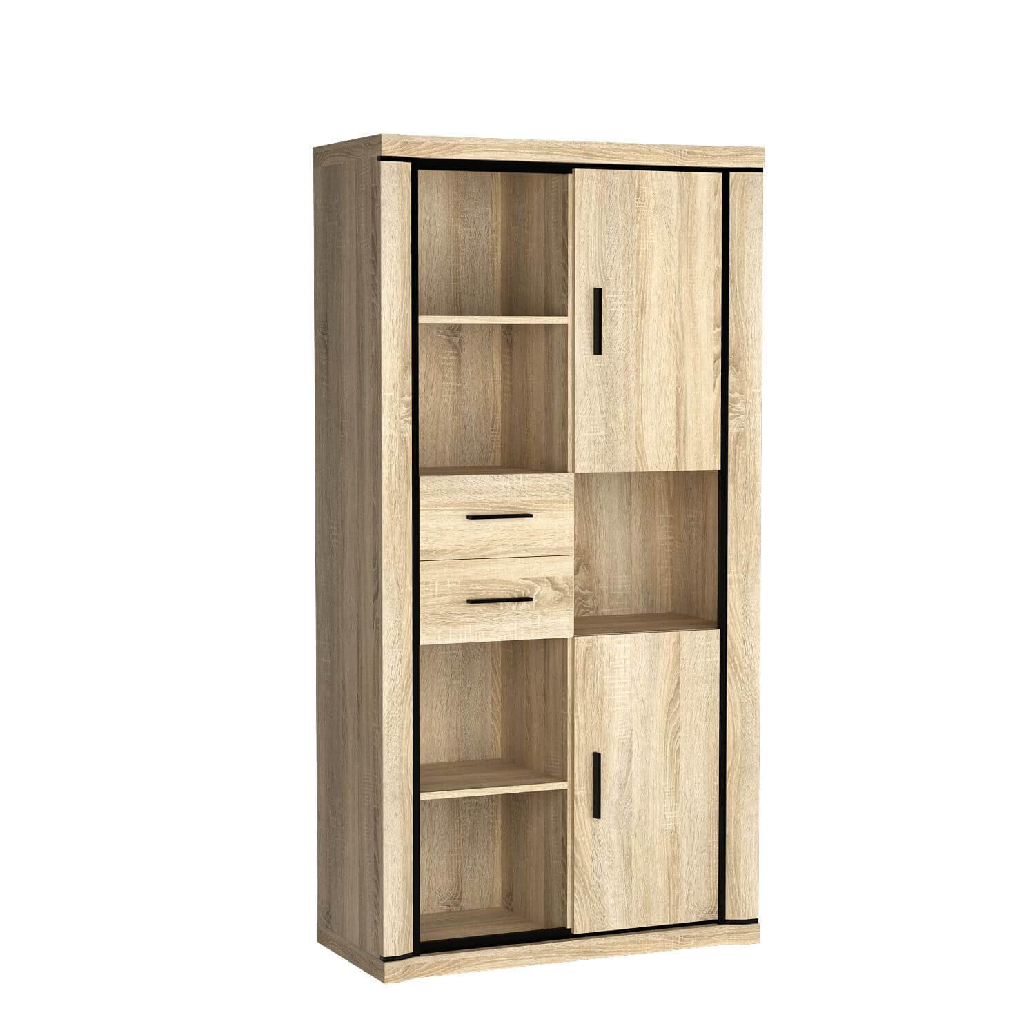 REGAL Dallas D-23 Eiche Sonoma - Sonoma Eiche, Holzwerkstoff (97/192/45cm)