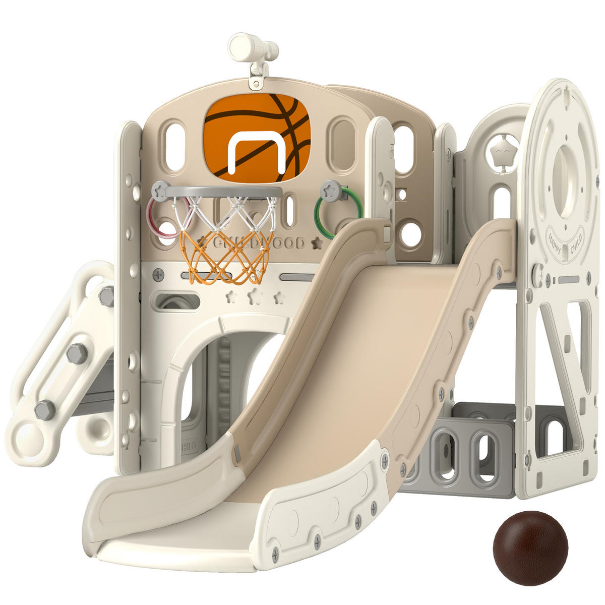 RUTSCHE DE-09337 Cremeweiß - Creme, Kunststoff (153/111/186cm) - ComfortXL