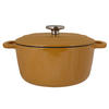 KASSEROLLE Fontestic Gusseisen- Amber Gold Ø 20 cm / 2,7 Liter – emailliert - Gelb, Keramik (1/23/11cm) - Cosy & Trendy