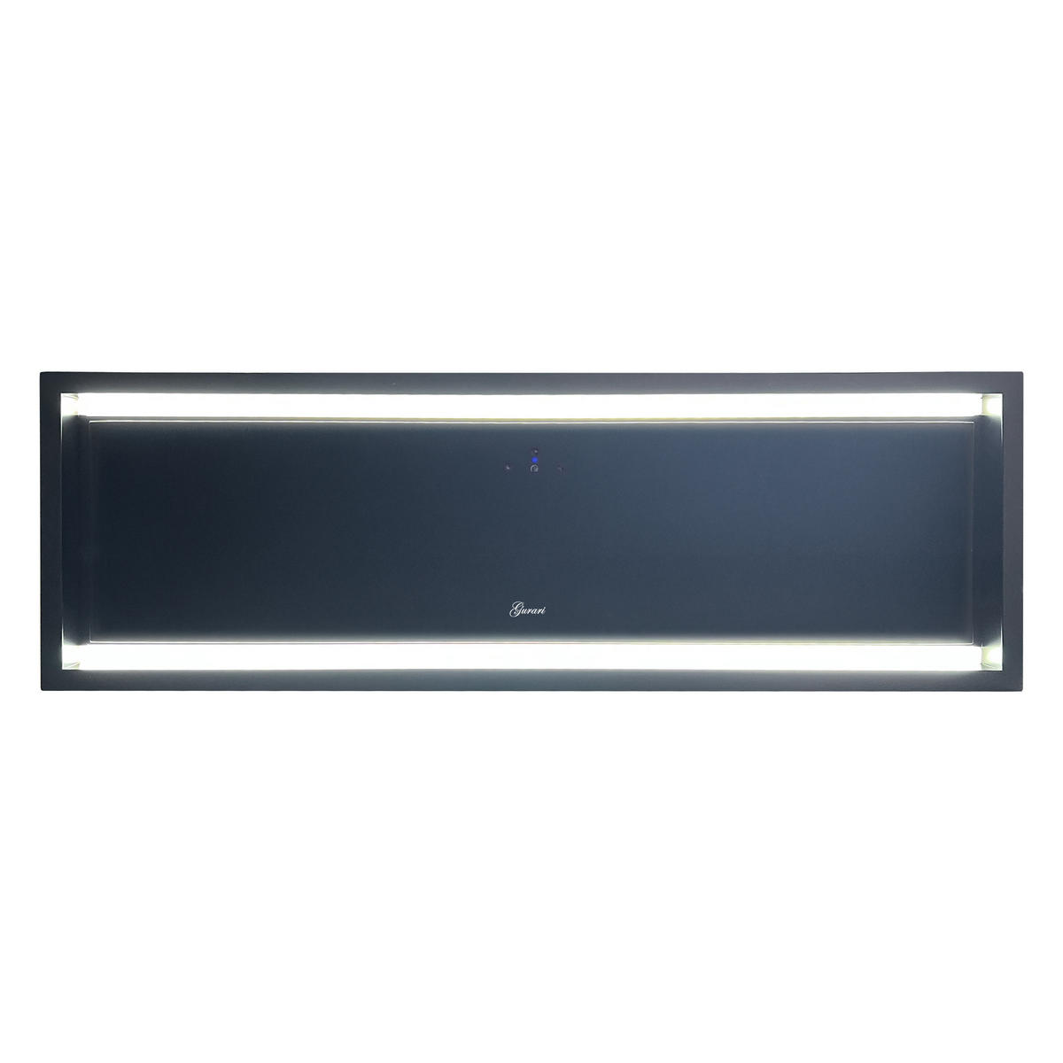 DUNSTABZUGSHAUBE GCH 973 BL 90 90 cm Schwarz - Schwarz, Metall (90/26/29cm) - Gurari