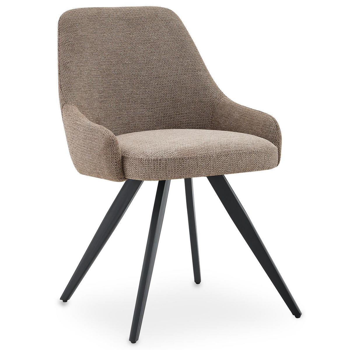 ESSZIMMERSTÜHLE VIGO 2er-Set greige - Greige, Textil (54/81/61cm) - IDIMEX