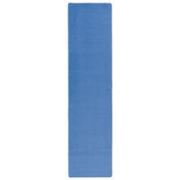 TREND VELOURS LÄUFER TEPPICH JOY - Blau, Textil (80/200cm) - Snapstyle