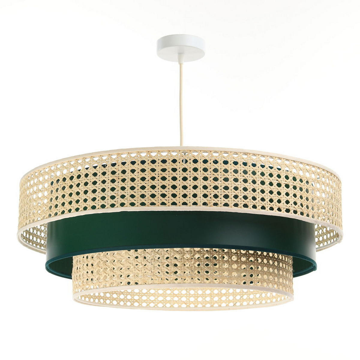HÄNGELEUCHTE Beige 60/20 cm - Beige, Kunststoff (60/1.55/20cm) - ONZENO