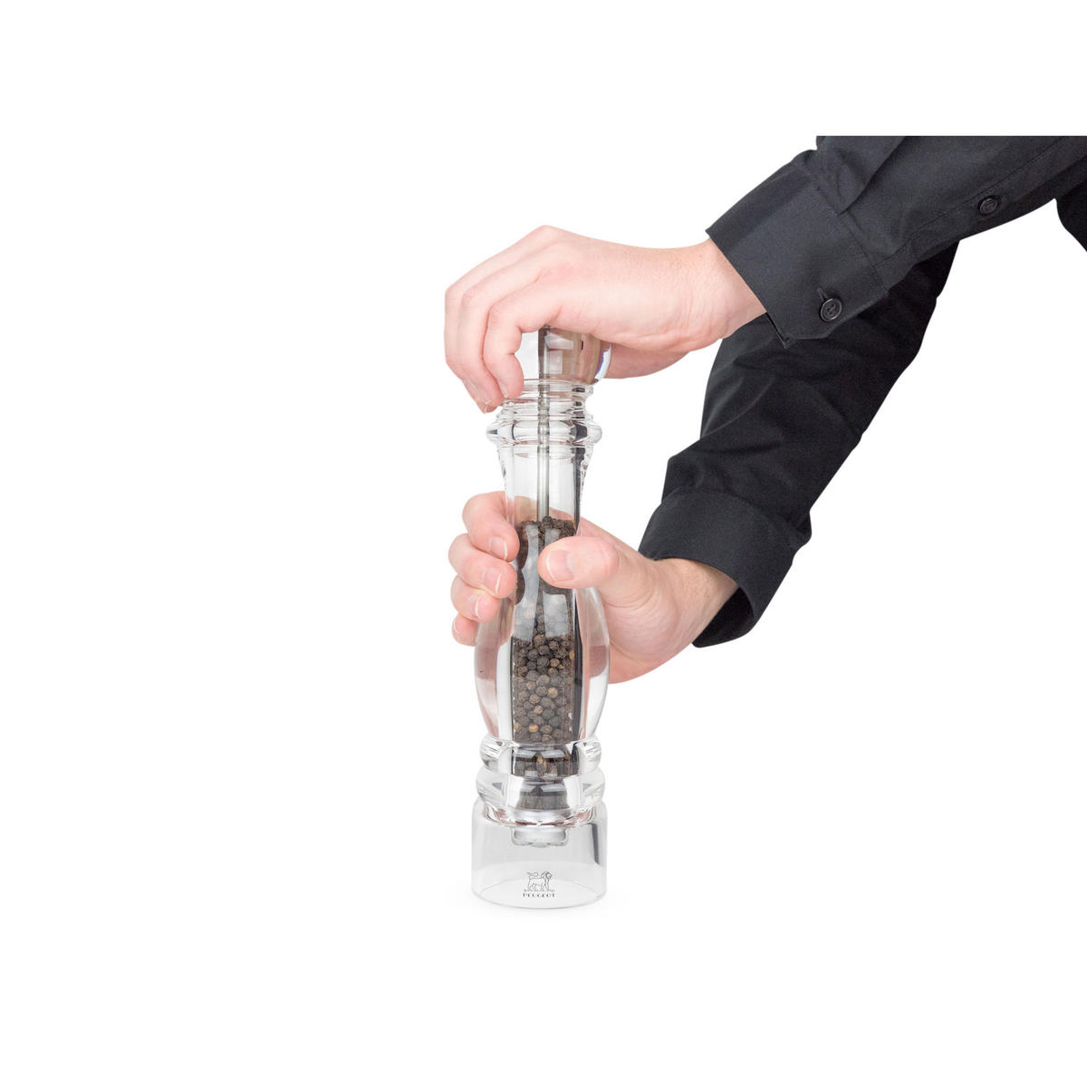 PFEFFERMÜHLE Nancy 30cm Acryl Stahlmahlwerk - Transparent, Kunststoff (6.7/30/6.7cm) - PEUGEOT