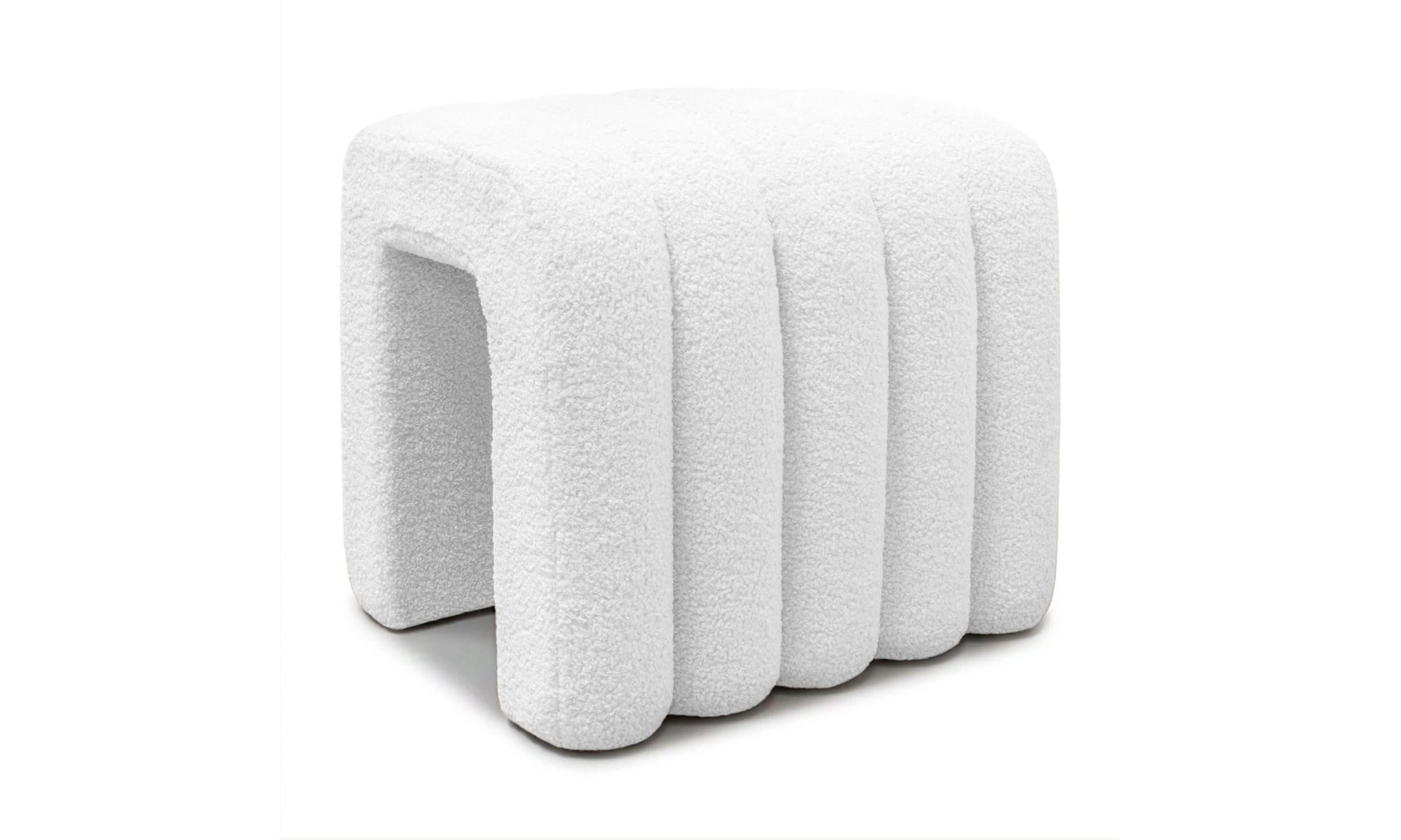 Lookway Hocker Weiß 50x43x38 cm