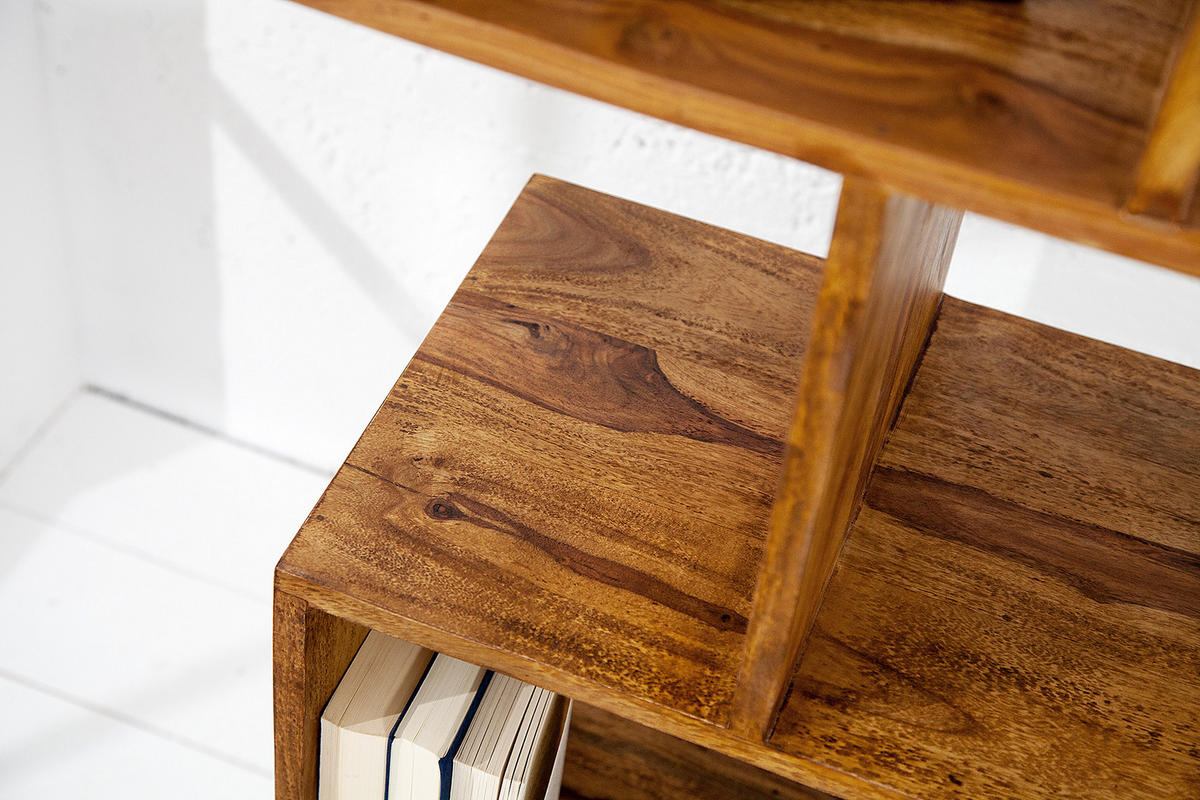 STANDREGAL MAKASSAR Sheesham Natur 150 cm - Braun, Holz (50/150/30cm) - riess-ambiente