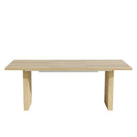 AUSZIEHTISCH Eichefarben 140-200/90/75 cm - Eichefarben, Holz (90/200/75cm) - PANGIVO