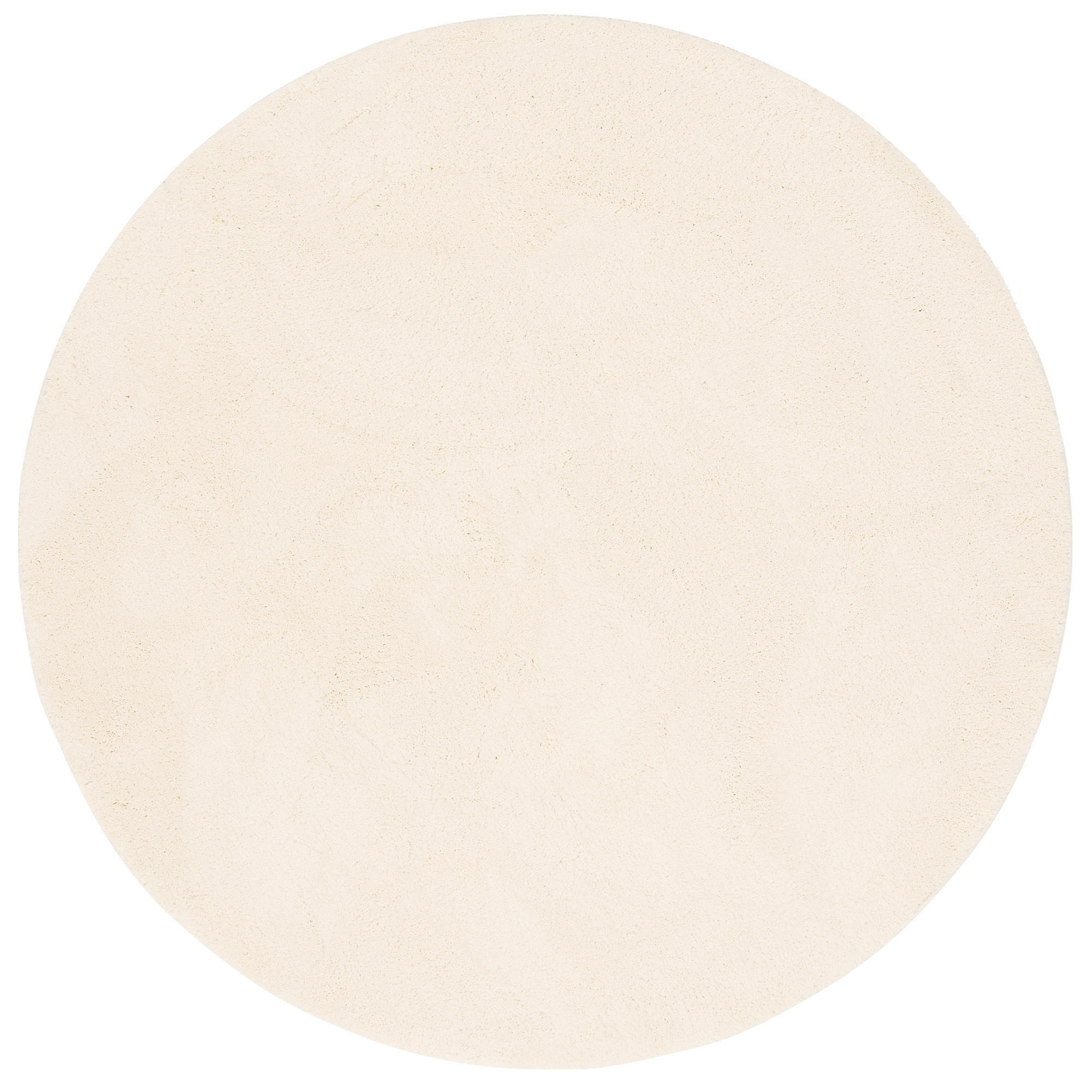 SUPER SOFT KINDER HOCHFLOR TEPPICH SILKY KIDS RUND - Creme, Textil (200/200cm) - Pergamon