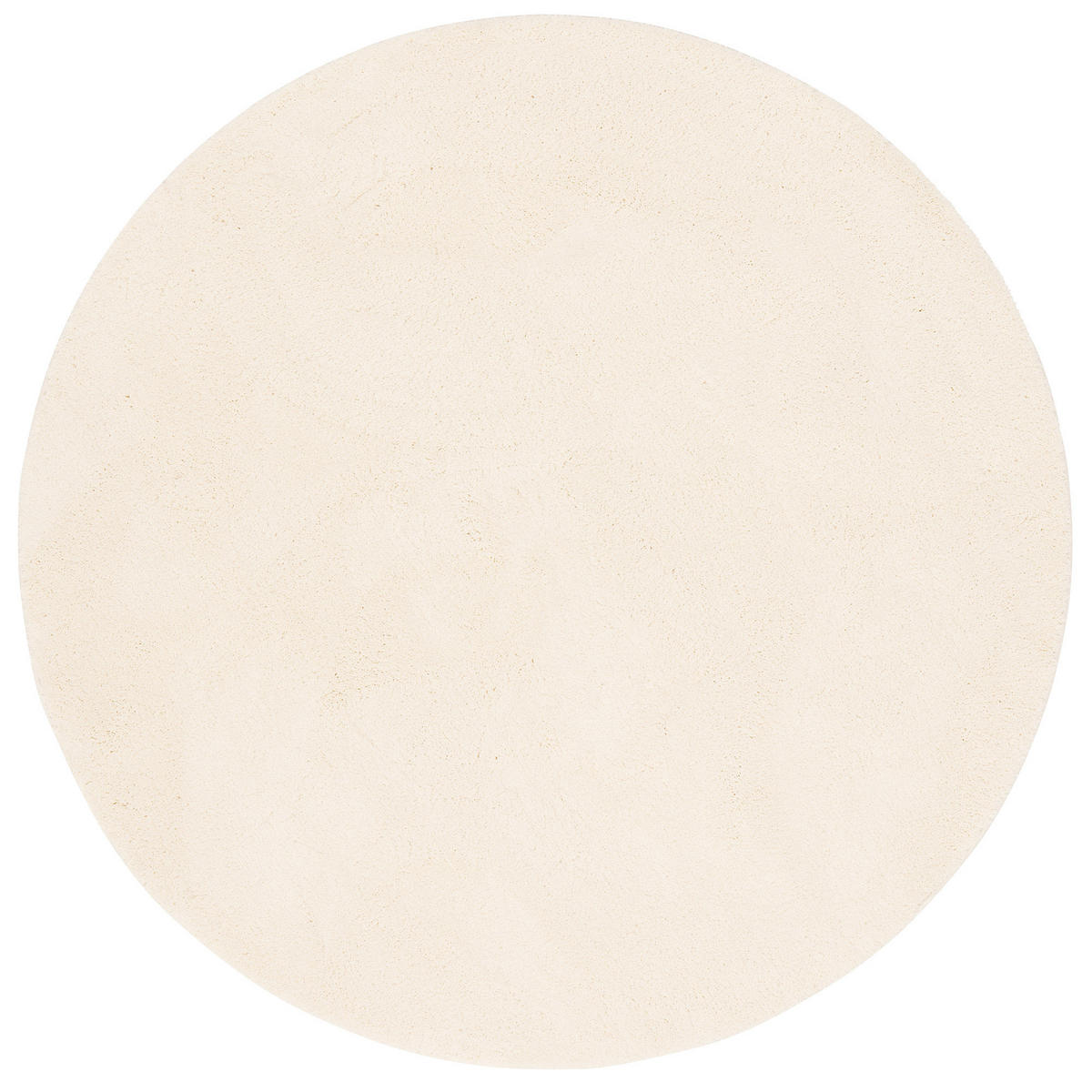 SUPER SOFT KINDER HOCHFLOR TEPPICH SILKY KIDS RUND - Creme, Textil (200/200cm) - Pergamon