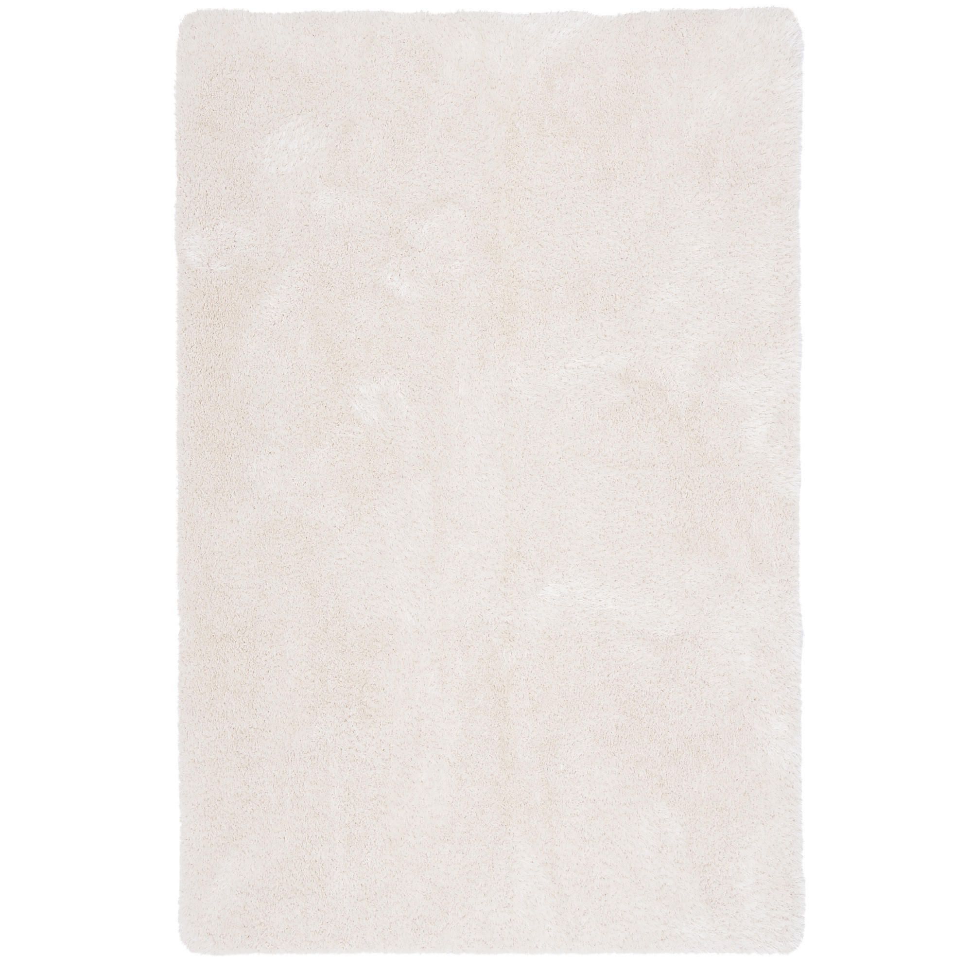 Snapstyle Hochflor Weiß 140x200 cm