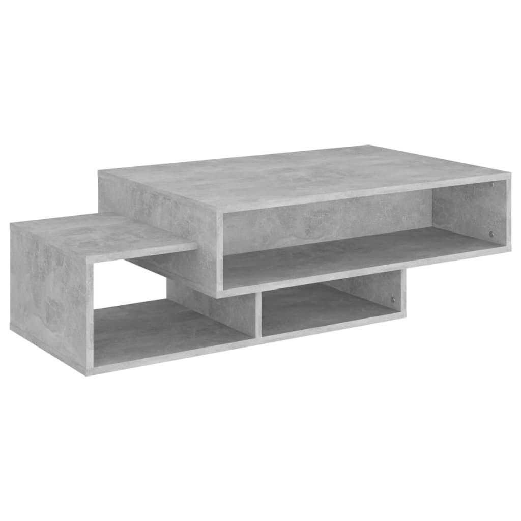 COUCHTISCH Betongrau 105x55x32 cm Holzwerkstoff - Grau, Holzwerkstoff (105/55/32cm) - furnicato