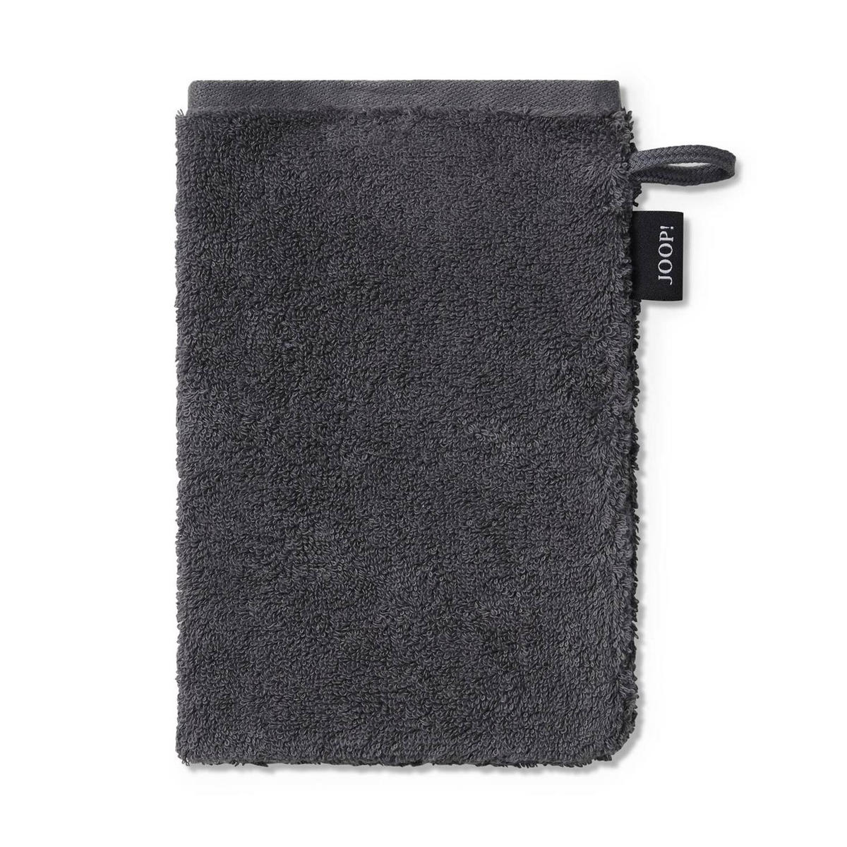 WASCHLAPPEN Unisex Doubleface Grau 3er Pack Baumwolle - Dunkelgrau, Textil (22/16cm) - Joop!