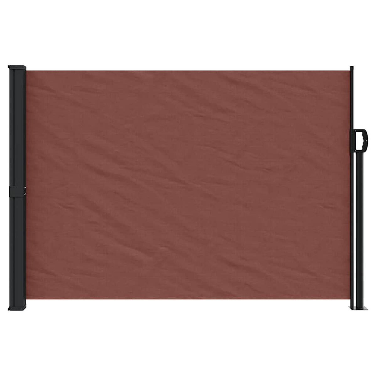 SEITENMARKISE Ausziehbar Braun 140x600 cm - Braun, Textil (600/140/600cm) - furnicato