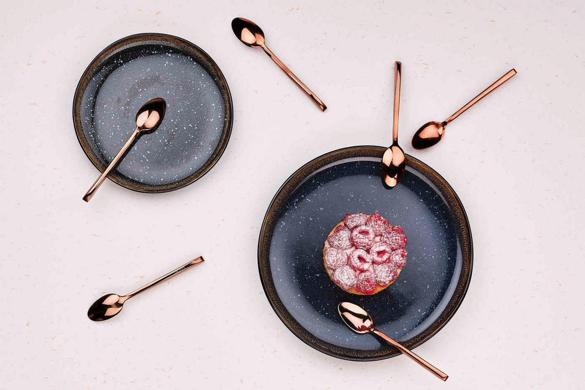 LÖFFEL 6er-Set Olaf - Kupfer - Kupferfarben, Metall - Björn