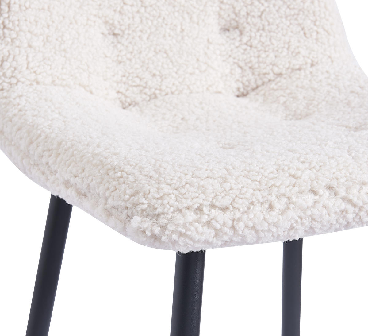 BARHOCKER 2er-Set Metall Weiß - Weiß, Metall (46.5/102/46.5cm) - Nordlys