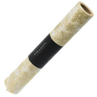 WEIHNACHTSDEKOSTOFF Santa Lila Gold 28/4/4 cm Textilien - Goldfarben, Textil (4/4/28cm) - Mondex