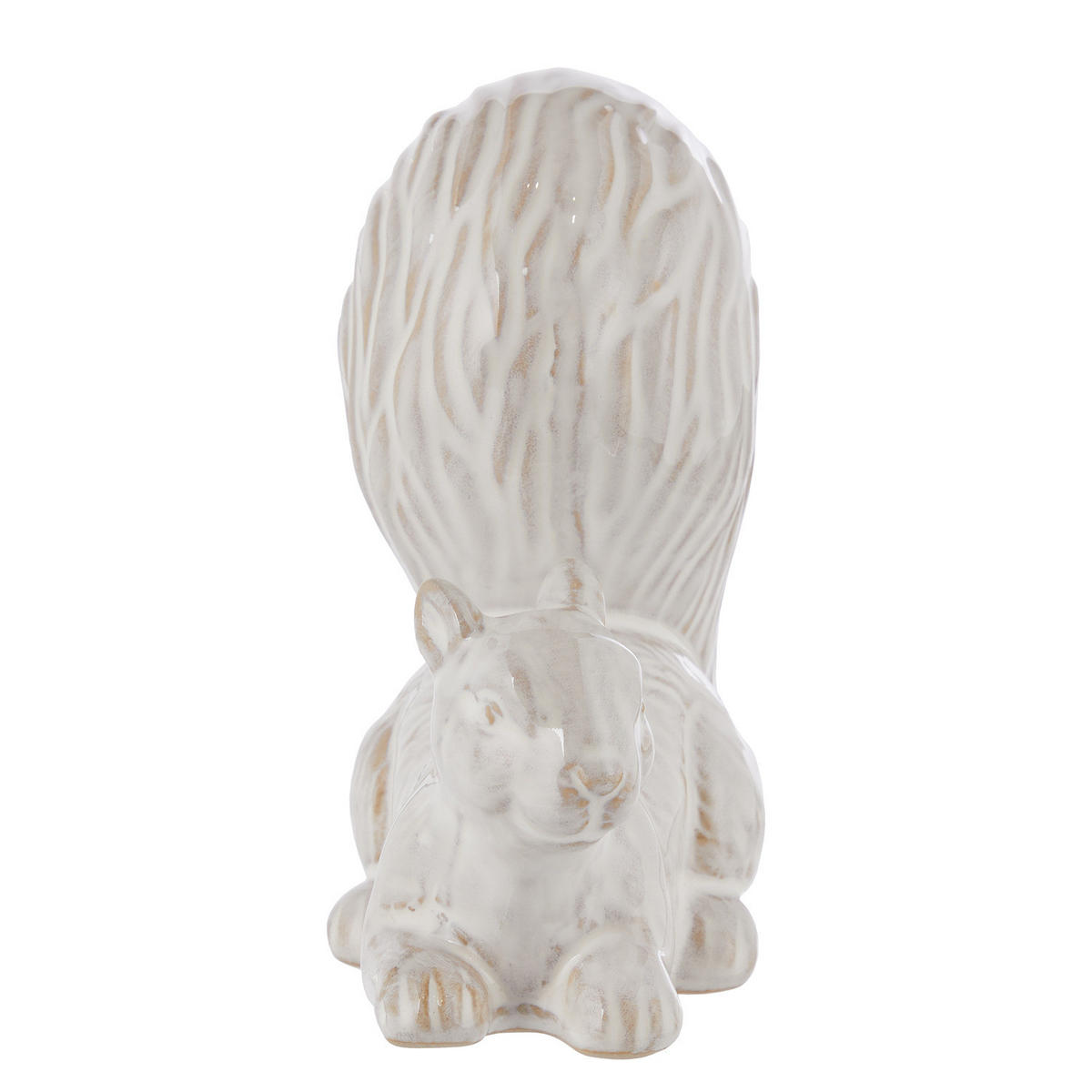 DEKO-EICHHÖRNCHEN AUTUMN VIBES - Weiß, Keramik (6/13/12cm) - Butlers