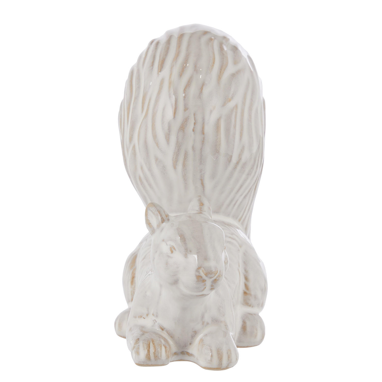 Thumbnail - Butlers Deko-Eichhörnchen, Weiß, Keramik, 6x13x12 cm, Dekoration, Skulpturen & Dekoobjekte, Dekoobjekte
