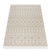 KURZFLORTEPPICH 120/160 cm München 532 - Creme, Textil (120/160cm) - Paco Home