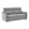 SCHLAFSOFA Express 3-Sitzer - Stoff Grau - SOVANIA - Grau, Textil (193/99/99cm) - Vente-Unique