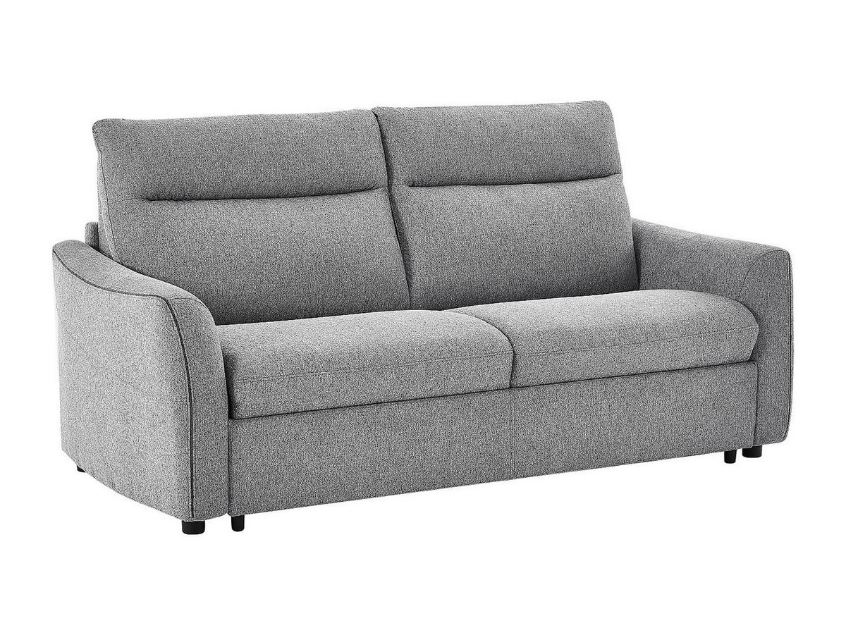 SCHLAFSOFA Express 3-Sitzer - Stoff Grau - SOVANIA - Grau, Textil (193/99/99cm) - Vente-Unique