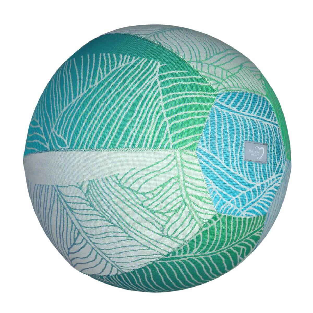 KINDERBALL Luftballon-Hülle - Türkis/Blau, Textil (25/25/25cm) - Hoppediz