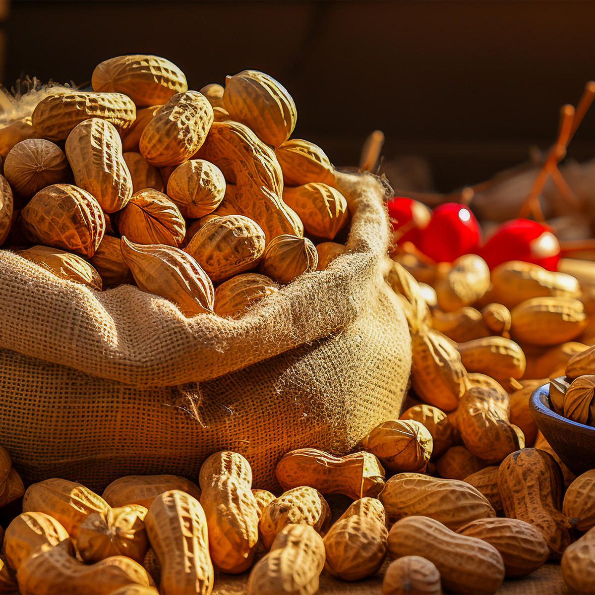 3XJUTOVÝ pytel - světle hnědá, textil (50/55/0.5cm) - Relaxdays