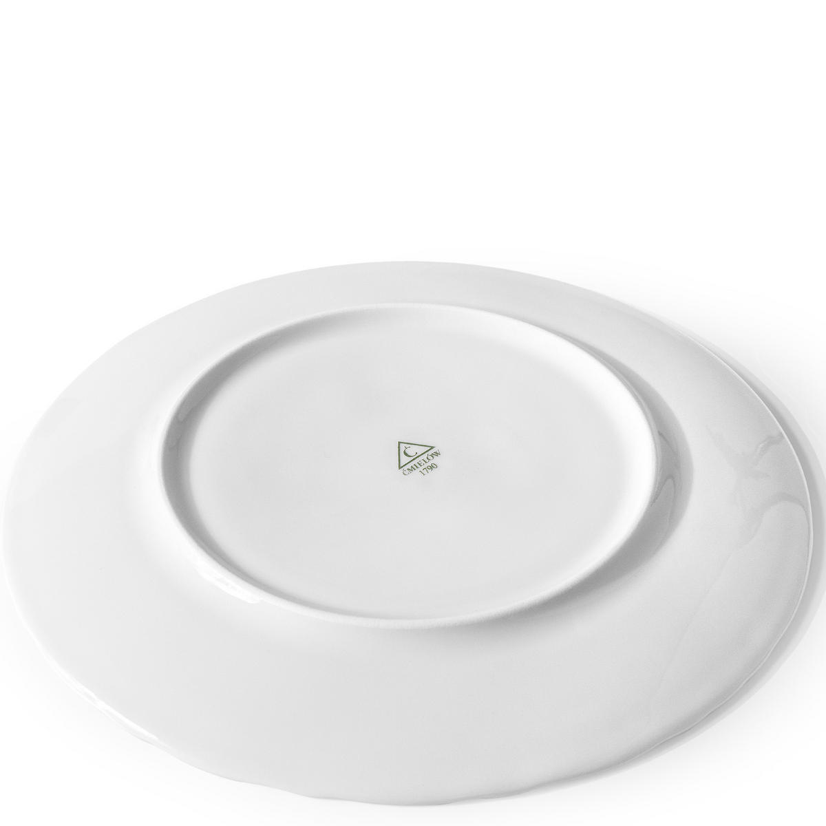 KOMBISERVICE 6 Personen CMIELOW SOFIA GOLDRAND 30-tlg aus Porzellan - Weiß, Keramik (26/9.5/26cm) - KONSIMO®