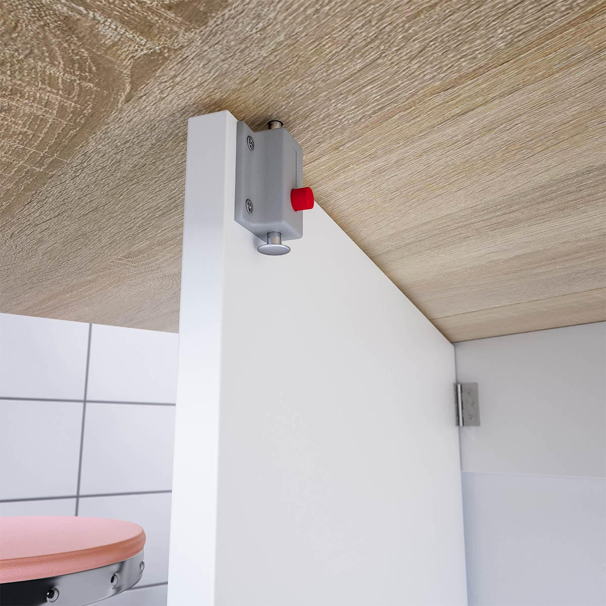 KLAPPTISCH Fly 31/77/78 cm - Weiß, Holzwerkstoff (77/31/78cm) - Calicosy