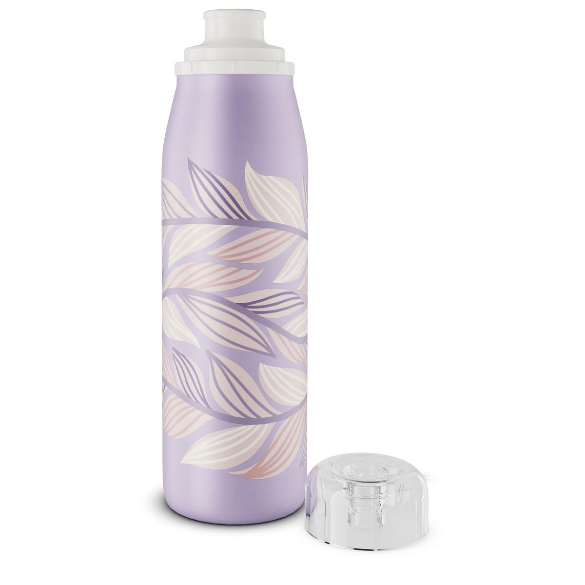 ISOLIER-TRINKFLASCHE KIDS ISO BOTTLE leaves 0.5 L - Flieder/Multicolor, Metall (0.5L) - Alfi